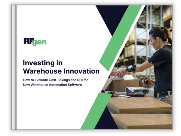 cover of RFgen Software white paper Getting Started with Warehouse Automation